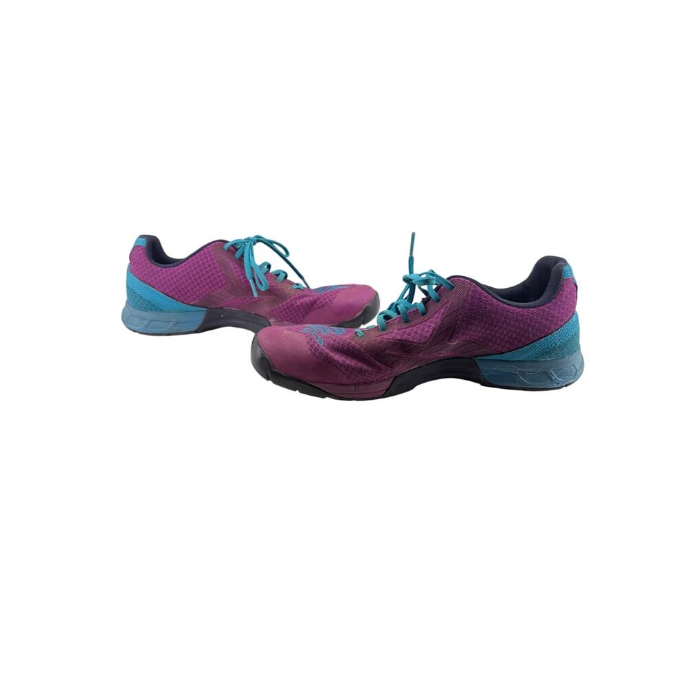 Inov8 F-Lite 250 Standard Fit Purple Teal Fabric Cross-Trainer Unisex Women 11